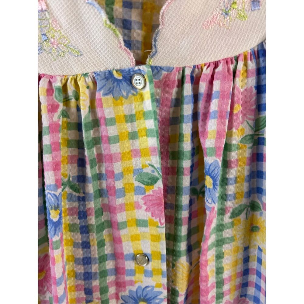 Simply Basic Granny Robe 1x Snap Buttons Front Po… - image 3